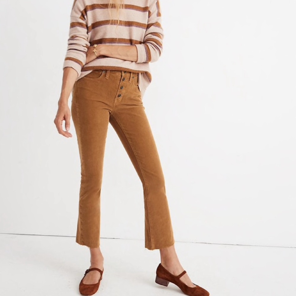 Madewell Corduroy Flare Pants